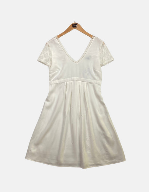 White lase dress FM